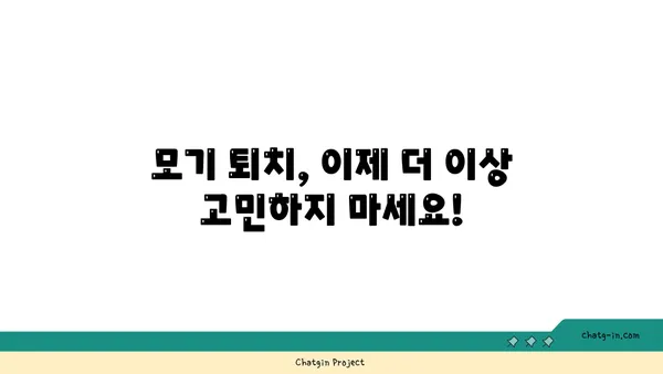 모기퇴치법 총집합| 레이저총부터 미꾸라지까지! | 모기 퇴치, 여름철, 천연 해결책, 효과적인 방법