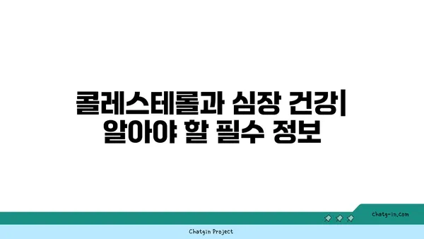 콜레스테롤 낮추는 식단| 심장 건강을 위한 7가지 핵심 식품 | 콜레스테롤, 심장 건강, 식단 관리, 건강 식품