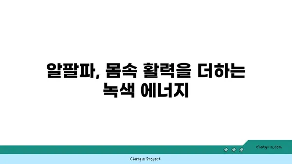 알팔파의 놀라운 효능| 건강, 영양, 그리고 환경 | 알팔파, 건강식품, 슈퍼푸드, 영양, 환경