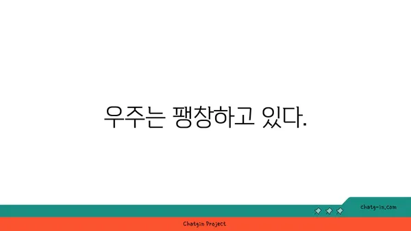 빅뱅 이론| 우주의 기원을 밝히는 핵심 증거들 | 우주론, 우주 생성, 빅뱅, 증거, 과학