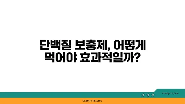 단백질 보충제, 진짜 효과는? | 오해와 진실, 그리고 효과적인 활용법