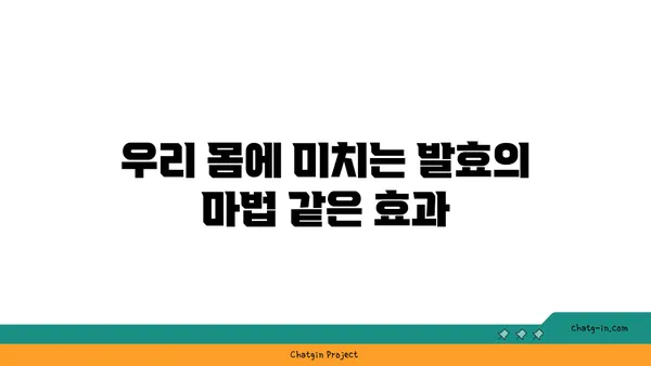 발효의 과학| 미생물의 마법 | 발효, 미생물, 식품, 과학, 영양, 건강