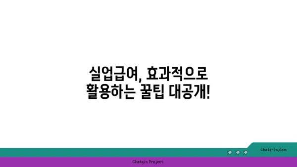 권고사직, 좌절하지 마세요! 실업급여, 이렇게 활용하세요! | 권고사직, 실업급여, 실업수당, 지원, 활용법, 팁