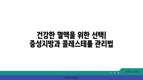 중성지방과 콜레스테롤| 헷갈리는 두 지방의 비밀 | 건강, 지방, 혈액, 차이점, 공통점