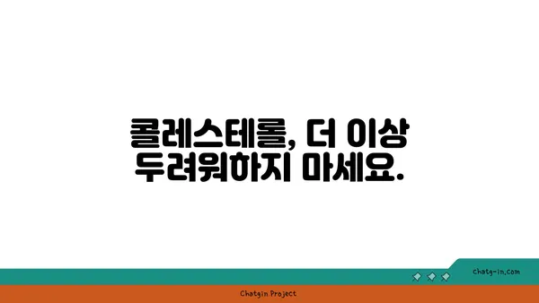 콜레스테롤 신화 깨뜨리기| 당신이 알아야 할 진실 | 건강, 오해, 사실, 지식