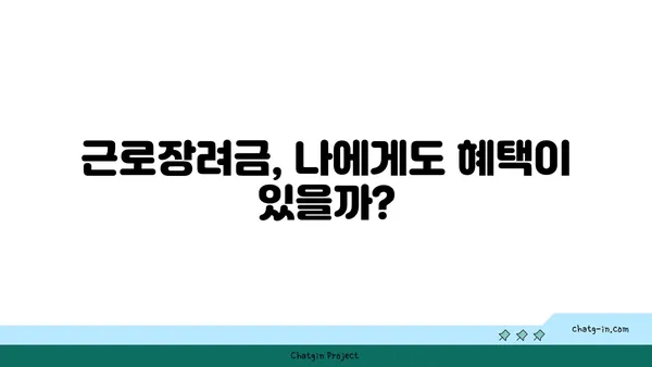 근로장려금 자격조건| 나도 받을 수 있을까요? | 2023년 최신 기준, 자격 확인 및 신청 방법