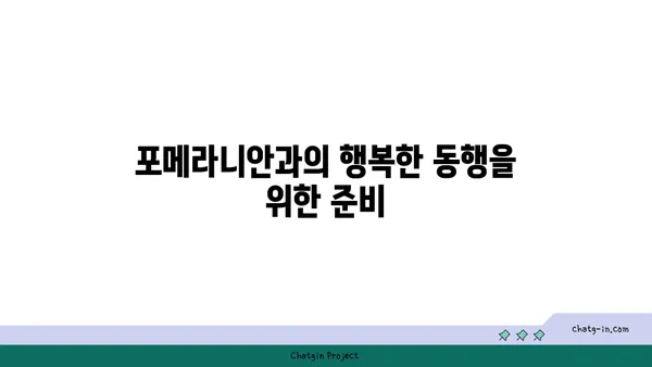 포메라니안 입양 가이드| 건강하고 행복한 삶을 위한 완벽한 준비 | 포메라니안 분양, 포메라니안 키우기, 강아지 입양