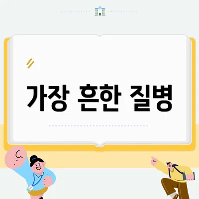 가장 흔한 질병