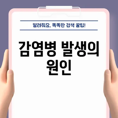 감염병 발생의 원인