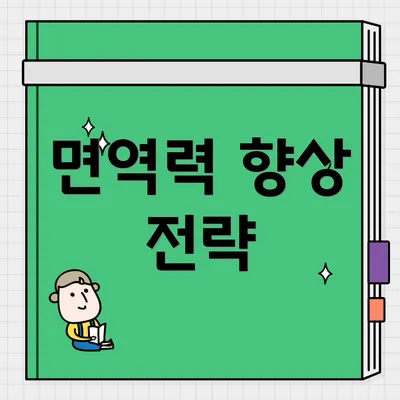 면역력 향상 전략