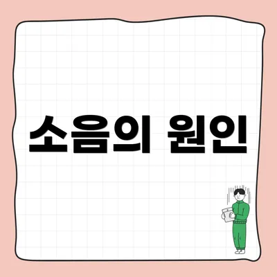 소음의 원인