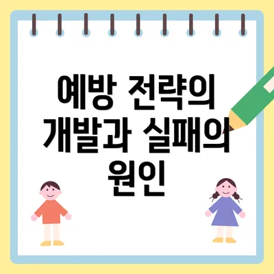 예방 전략의 개발과 실패의 원인