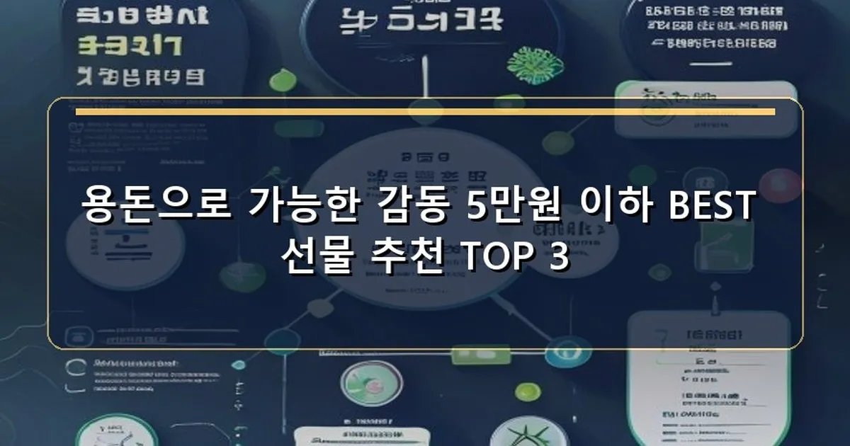 어버이날 선물 추천 학생 이미지