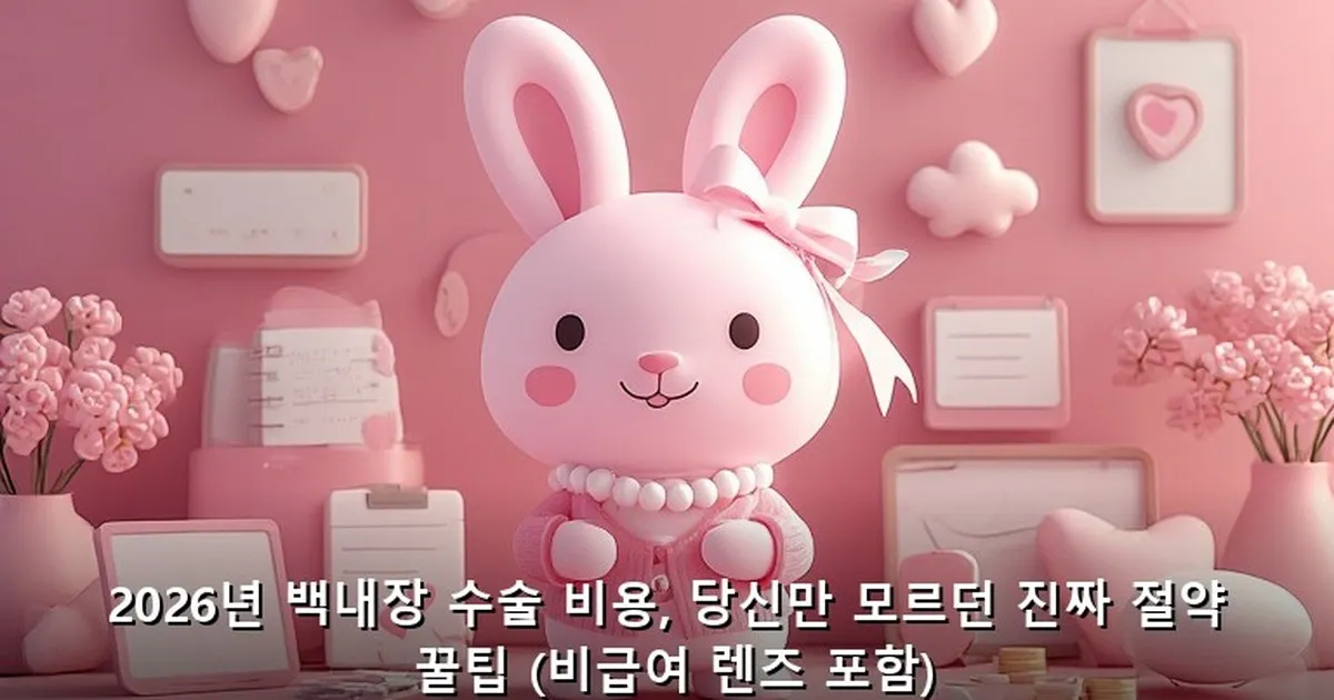 백내장 수술 비용 - bbchu12.co.kr 캐릭터