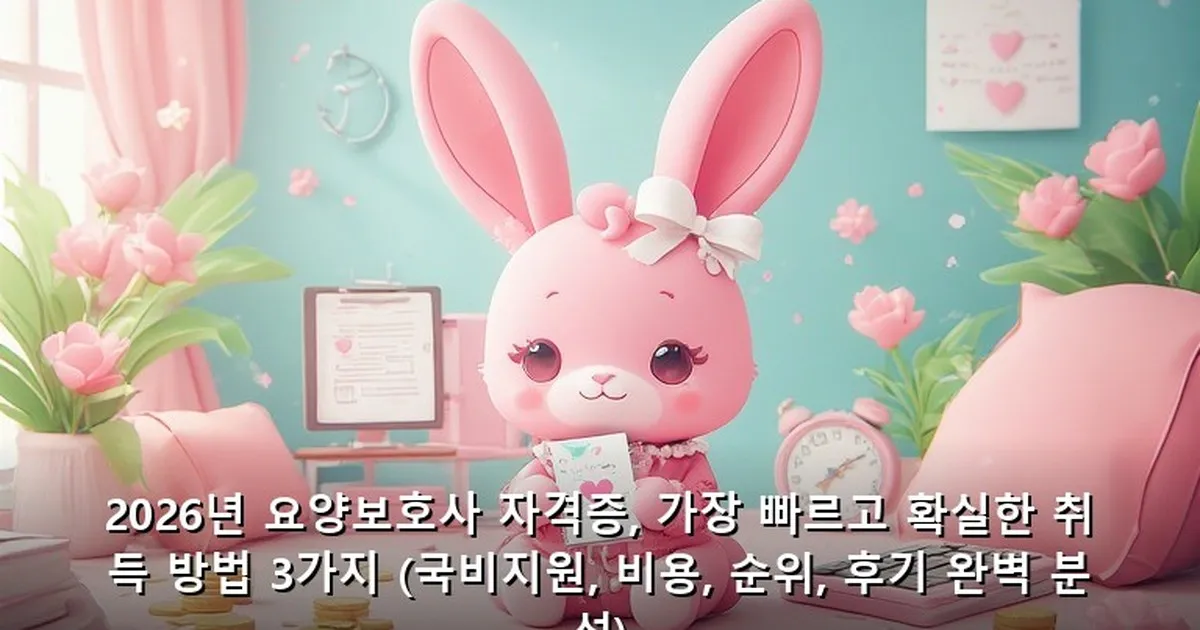 요양보호사 자격증 - bbchu12.co.kr 캐릭터