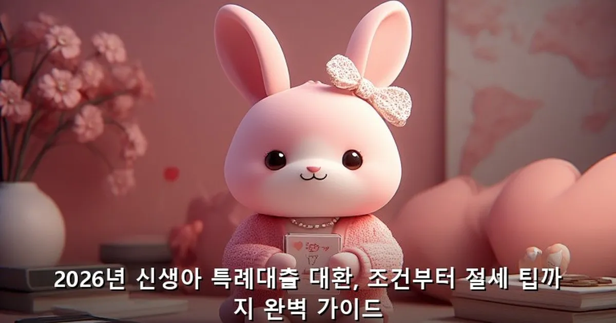 신생아 특례대출 대환 - bbchu12.co.kr 캐릭터