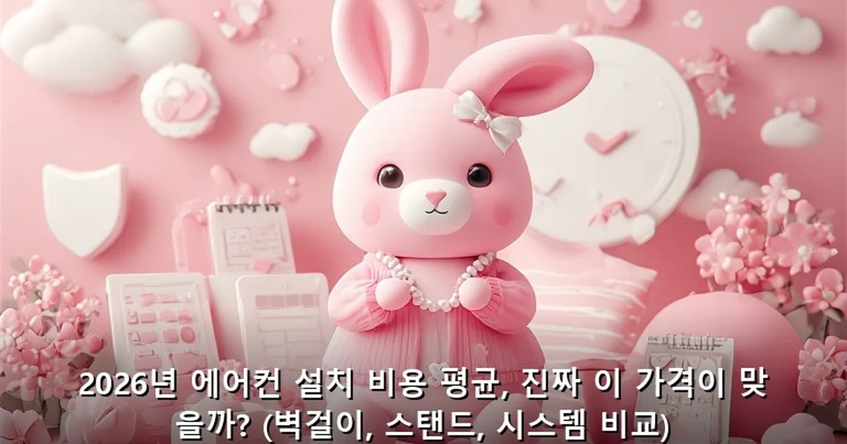 에어컨 설치 비용 평균 - bbchu12.co.kr 캐릭터