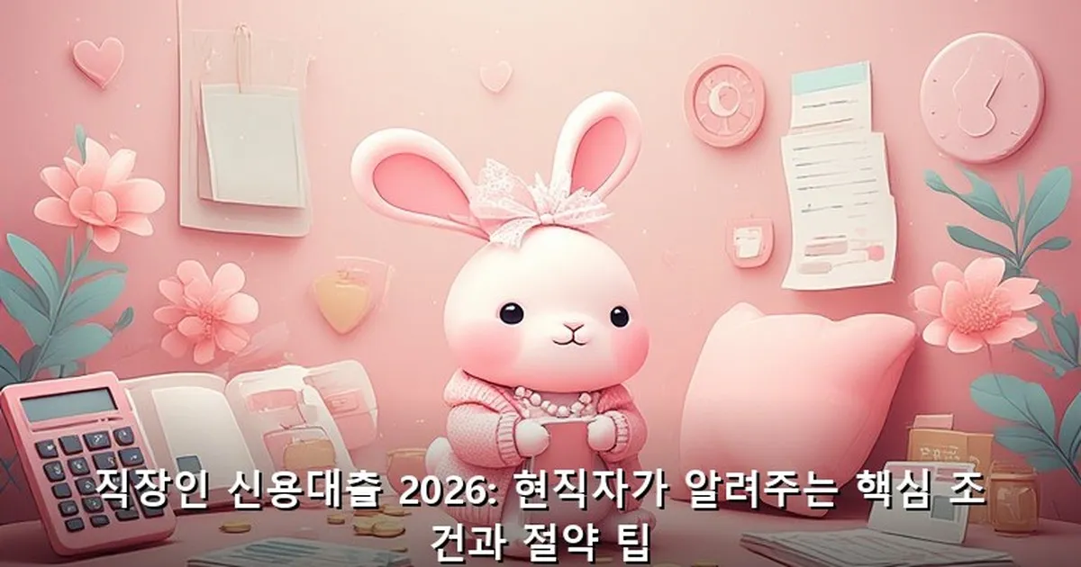 직장인 신용대출 조건 - bbchu12.co.kr 캐릭터