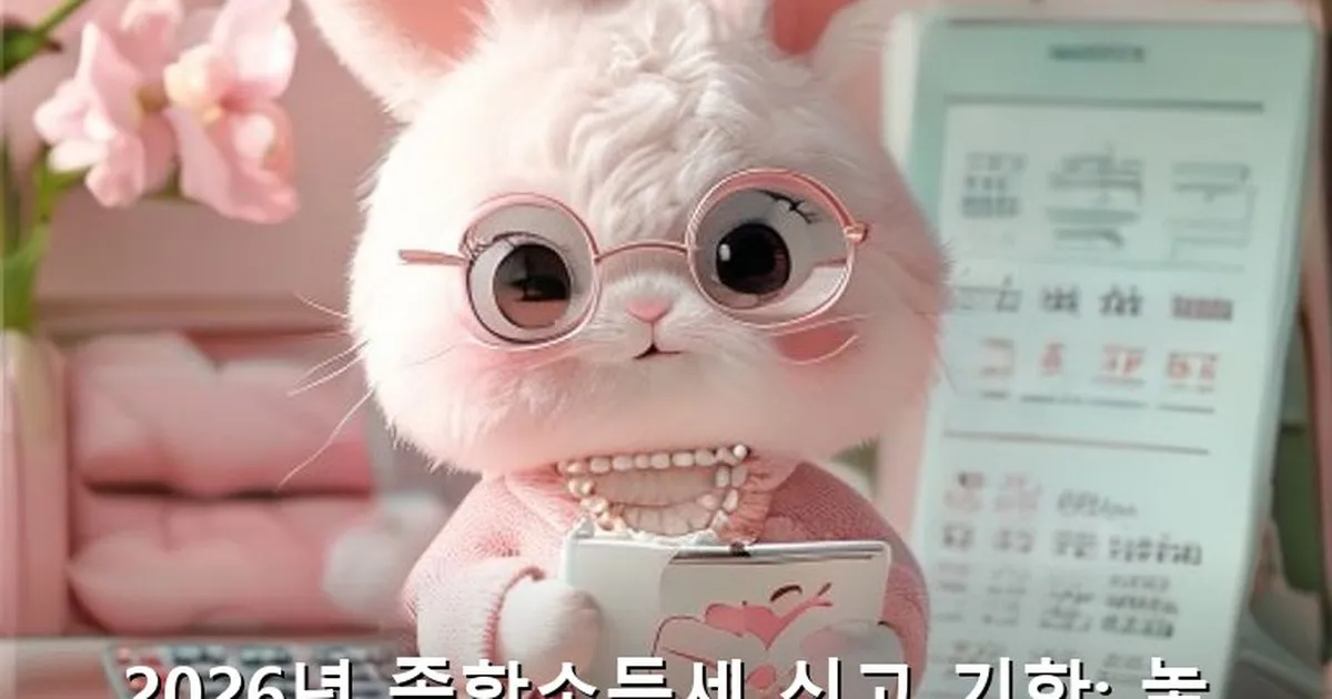 종합소득세 신고 기한 - bbchu12.co.kr 캐릭터