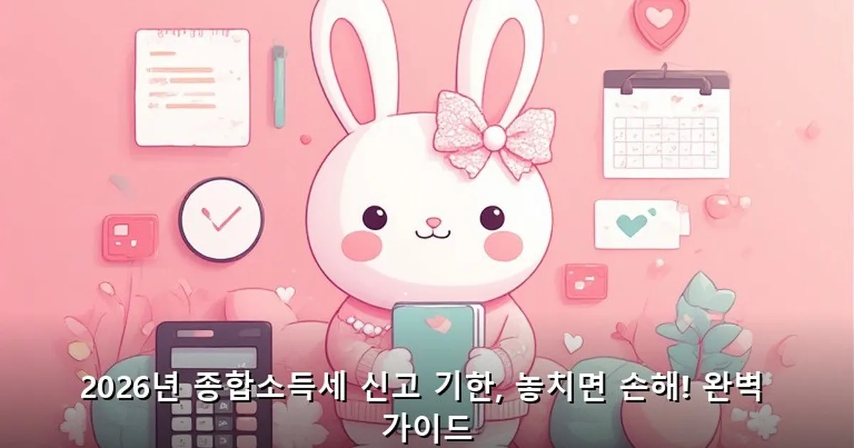 종합소득세 신고 기한 - bbchu12.co.kr 캐릭터
