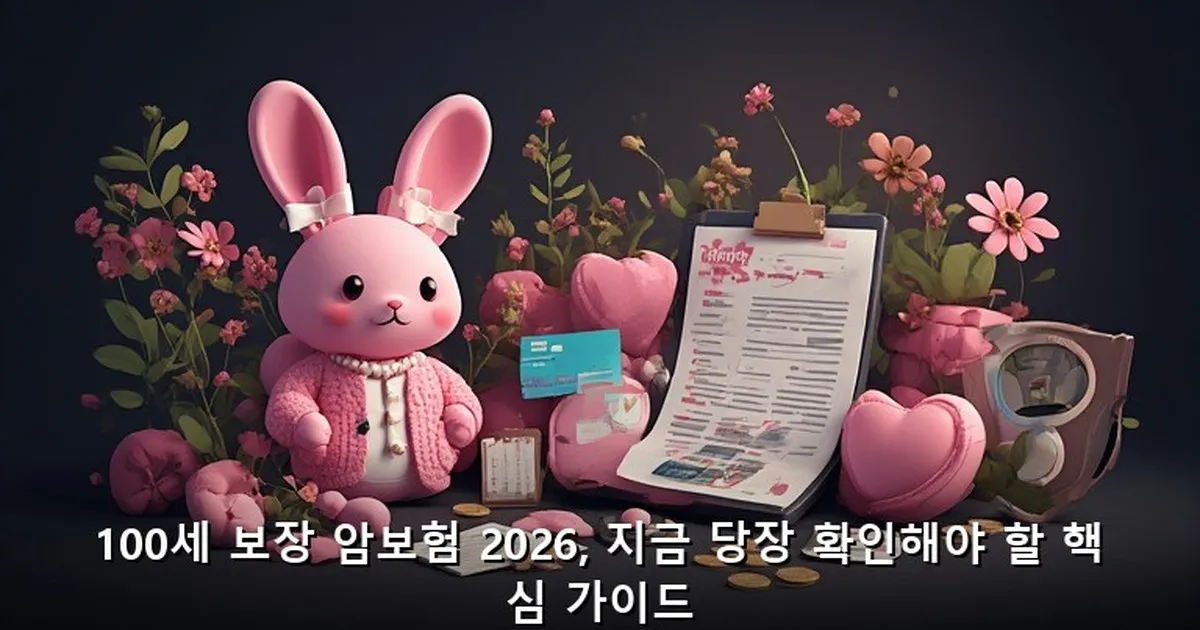 100세 보장 암보험 - bbchu12.co.kr 캐릭터