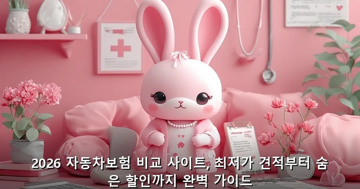 자동차보험 비교 사이트 - bbchu12.co.kr 캐릭터