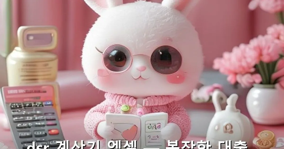 dsr 계산기 엑셀 - bbchu12.co.kr 캐릭터