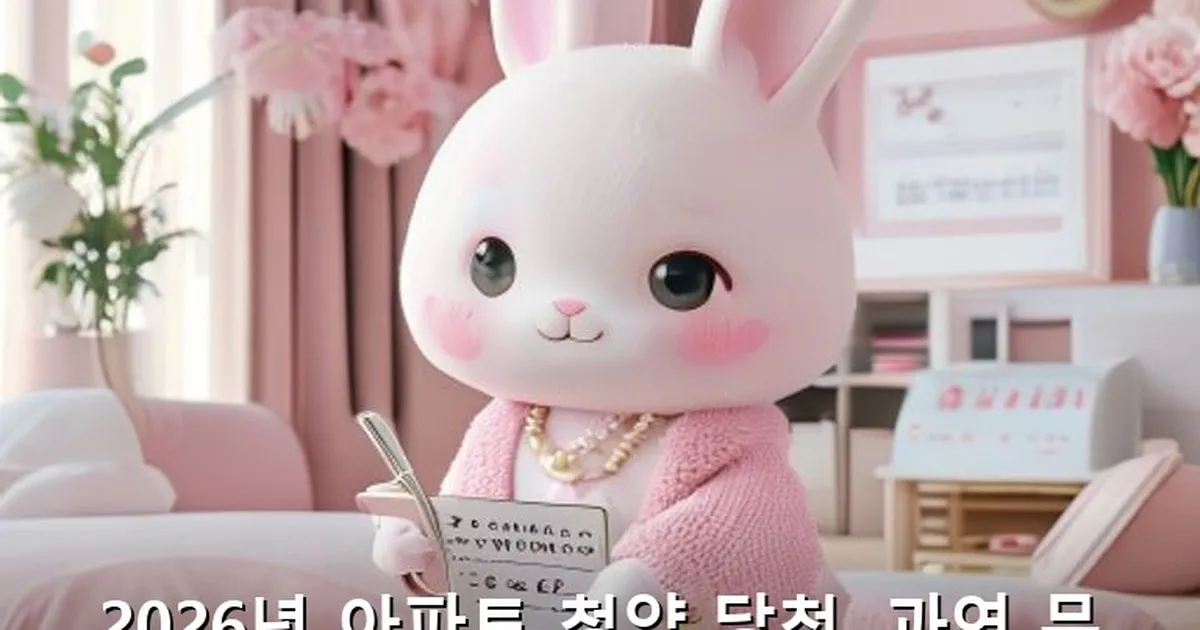 아파트 청약 당첨 뜻 - bbchu12.co.kr 캐릭터