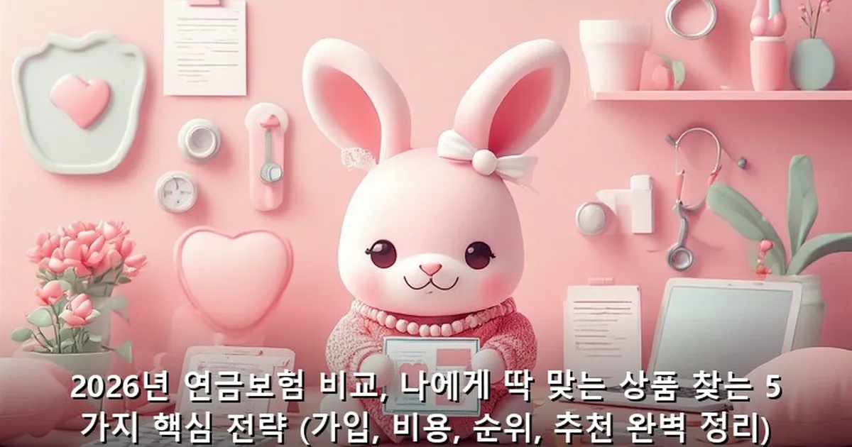 연금보험 비교 - bbchu12.co.kr 캐릭터