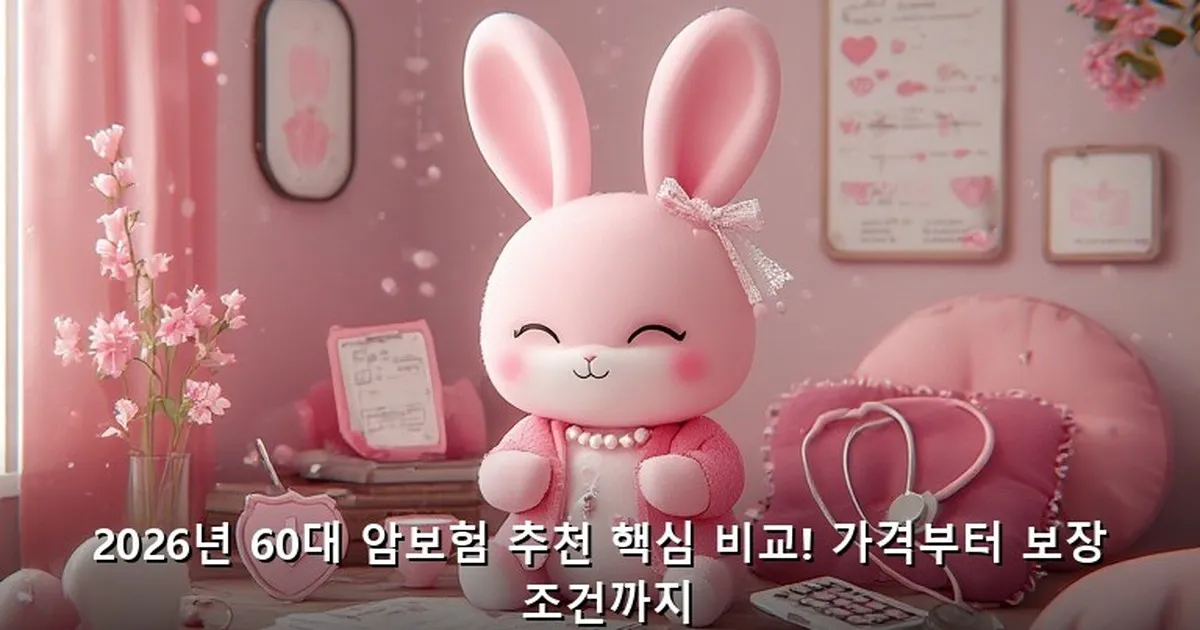 60대 암보험 추천 - bbchu12.co.kr 캐릭터