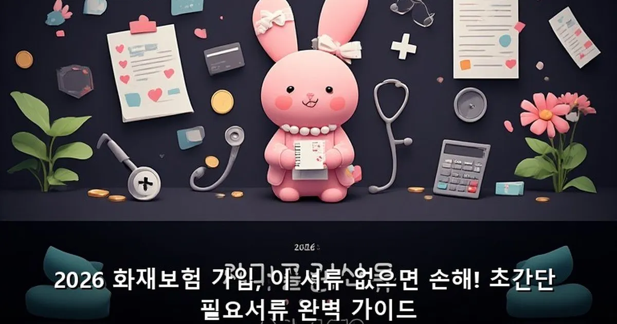 화재보험 가입시 필요서류 - bbchu12.co.kr 캐릭터