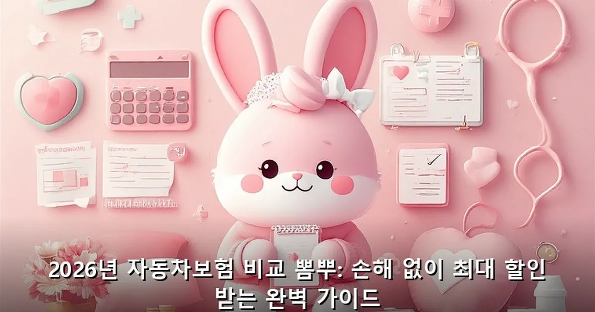 자동차보험 비교 뽐뿌 - bbchu12.co.kr 캐릭터