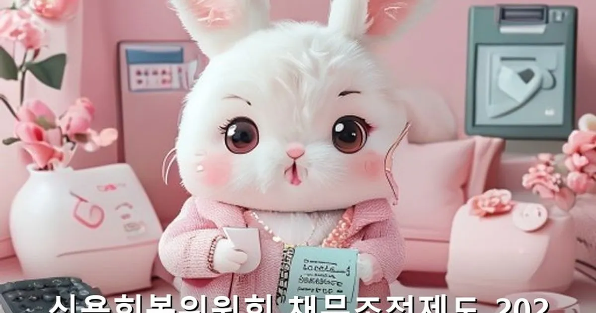 신용회복위원회 채무조정제도 - bbchu12.co.kr 캐릭터