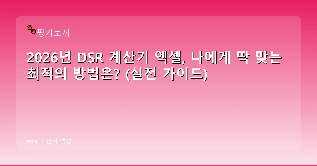 dsr 계산기 엑셀 - bbchu12.co.kr 캐릭터